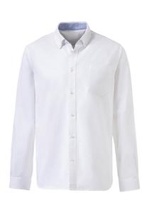 Рубашка обычного кроя на пуговицах H.I.S, белый