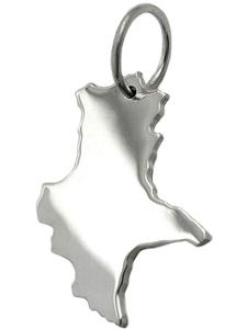 Gallay Кулон 21х16 мм, серебро 925 пробы