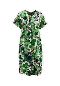 Повседневное платье-туника с ярким принтом Madeleine, мультиколор