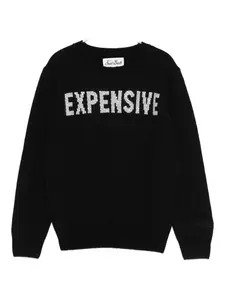 Свитер с круглым вырезом Mc2 Saint Barth Kids, черный