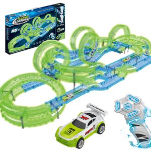 Mega Xxl Race Track Электрический Парк Набор Очередей Петли Дистанционного Управления Автомобили Inna marka