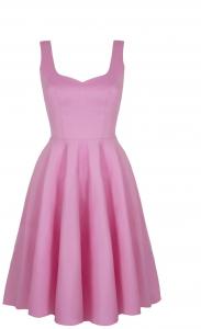 Платье средней длины Hell Bunny Heidi Dress Pink, розовый