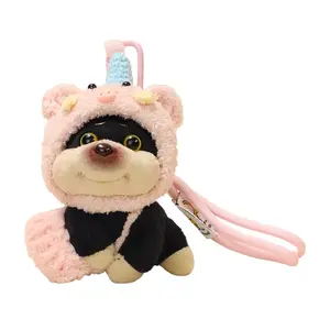 Плюшевый кулон Swollen Cheeks Bee Dog высота 11cm Whoops