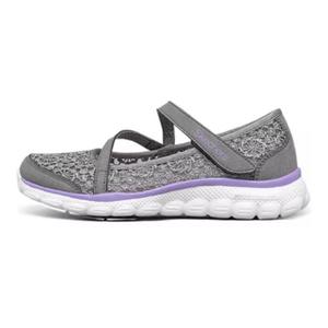 Skechers Kids Дышащие и легкие детские сандалии gray purple kids'