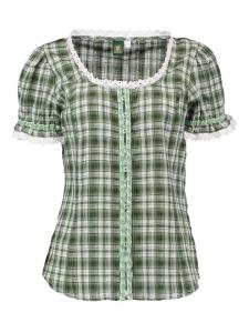 Традиционная блузка улемов в традиционном зеленом цвете OS-Trachten