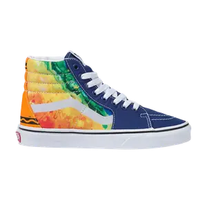 Кроссовки Crayola x Sk8-Hi Vans, мультиколор