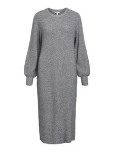 Вязаное платье OBJECT Ditte, пятнистый серый