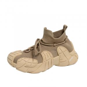 SUPEREDGE Дышащие легкие высокие кеды для женщин Rebound - хаки, цвет Khaki