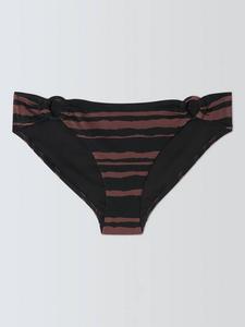 Трусики бикини в полоску Cannes John Lewis, Choc Stripe