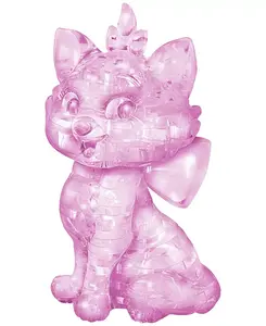 Набор 3D-пазлов Disney Marie Crystal, 45 деталей Areyougame, pink