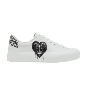 Кроссовки Givenchy Chito x Givenchy Wmns City Heart 4G Tag Effect, белый