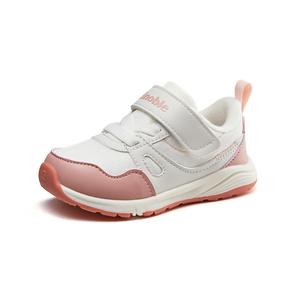 Термостойкие к истиранию низкие детские туфли для младенцев и малышей GINOBLE, белый/розовый