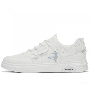 WARRIOR Кроссовки для скейтбординга мужские, низкие, белые