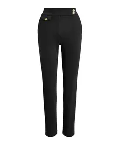 Укороченные брюки Ralph Lauren, черный