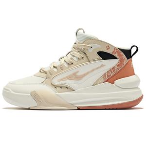 Кроссовки для скейтбординга Tang Palace Night Garden женские, средней высоты, микрокристаллические, белый, теплые, льняные Erke