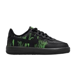 Кроссовки Nike Force 1 Low LV8 PS 'Black Green Strike'
