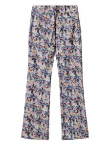 La DoubleJ расклешенные брюки Hendrix с цветочным принтом, розовый