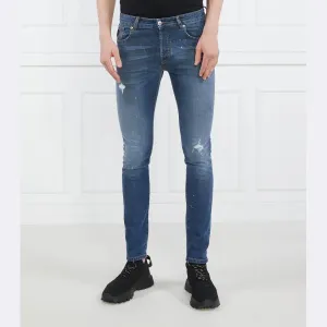 Джинсы скинни John Richmond, синий