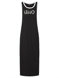 Платье на каждый день стандартный крой VA5134 JS360 Liu Jo Beachwear, черный