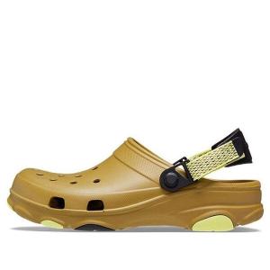 Сандалии classic clog beach green sandals Crocs, зеленый