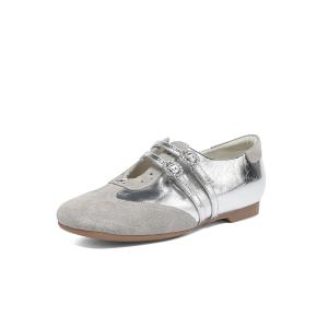 Bebe Женские повседневные туфли серебристые, цвет Silver