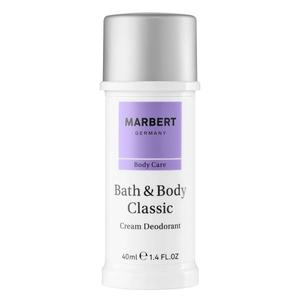 Дезодорант bath & body classic cream Marbert, объем 40 мл