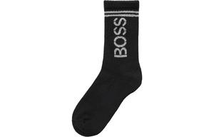 HUGO BOSS Носки мужские короткие, 1 пара, черные