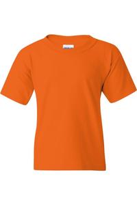 Футболка Gildan Heavy Cotton Youth, цвет safety orange