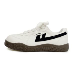 WARRIOR Амортизирующие, дышащие, увеличивающие рост низкие повседневные туфли женские бежево-темно-синие