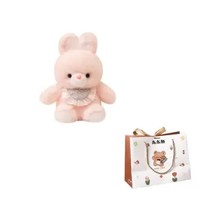 Милые плюшевые куклы с мультяшными животными высота 23см/28см Happy Fish