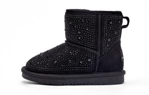 Детские утепленные ботинки для дошкольников DAVE&BELLA, черный