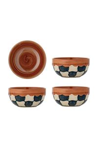 Миска 590 мл, 4 шт. Bloomingville, синий