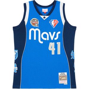 Mitchell Ness Майка Mitchell & Ness унисекс синий