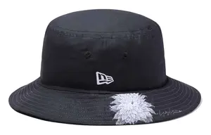 Yohji Yamamoto Женская черная шляпа-ведро, Black