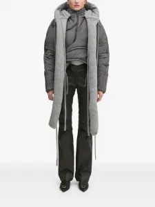 Стеганая куртка с капюшоном Ottolinger, серый