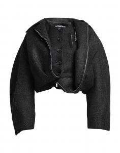Пальто Jacquemus, угольно-серый