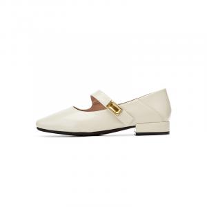 Туфли Мэри Джейн на блочном каблуке 3 см женские DAPHNE, Black