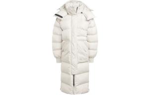 Adidas Стелла Маккартни Пуховик Женский Экрю, Ecru