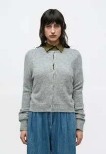 Кардиган с круглым вырезом Closed, Light Grey Melange