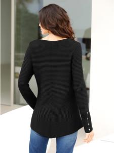 черный свитер с круглым вырезом WITT WEIDEN