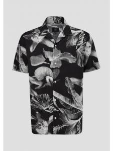 QS Рубашка 99A0_черного цвета