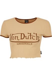 Рубашка Von Dutch Originals Ami, бежевый