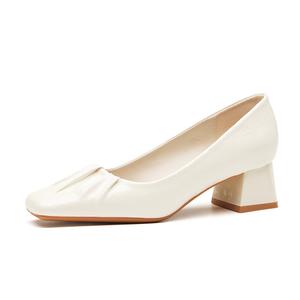 Туфли на высоком каблуке 5 см, женские TATAYA, Ecru