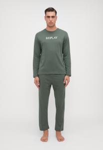 Пижамный комплект Replay Pyjama set, Green/Olive