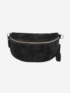 Поясная сумка Adel Bags Suede, черный