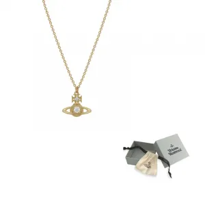 Латунные ожерелья женские золотые Vivienne Westwood, золотой