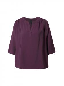 Блузка темно-сливового цвета Ulla Popken