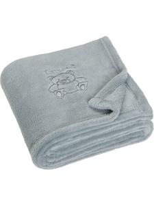 Playshoes Флисовое одеяло с изображением медведя серого цвета