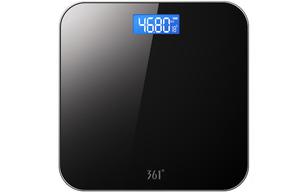 Весы для измерения веса тела 361°, черный