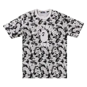 Футболка BAPE ABC Camo College 'Grey', серый
